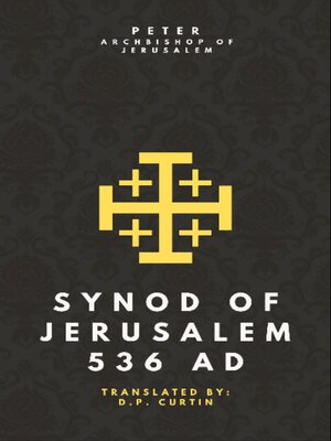 cover image of Synod of Jerusalem